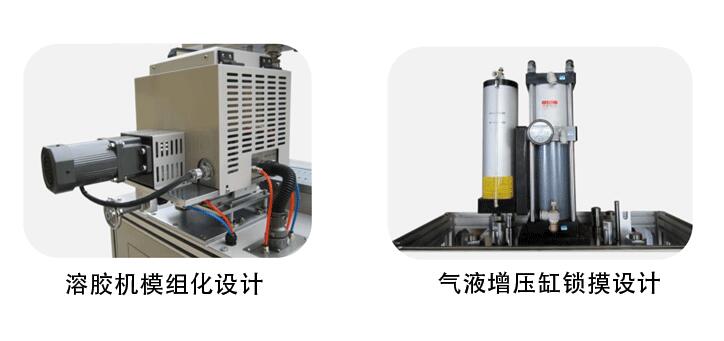 SBOBET利记官网机械溶胶机模组化设计和气液增压缸锁模设计图