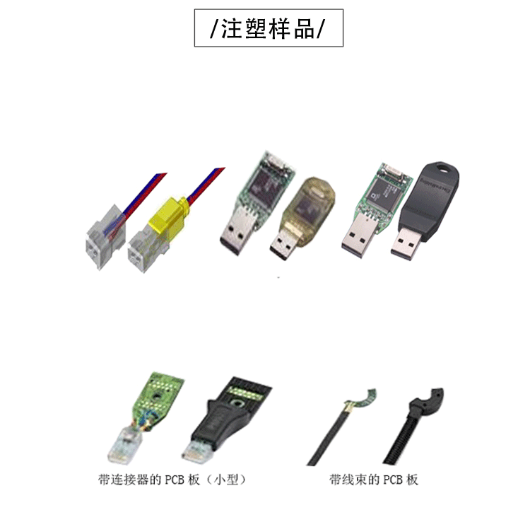 SBOBET利记官网机械JTT-100-1无胶管单工位低压注塑机注塑样品图